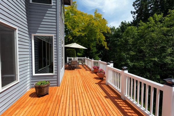Cedar Deck Construction in Dublin